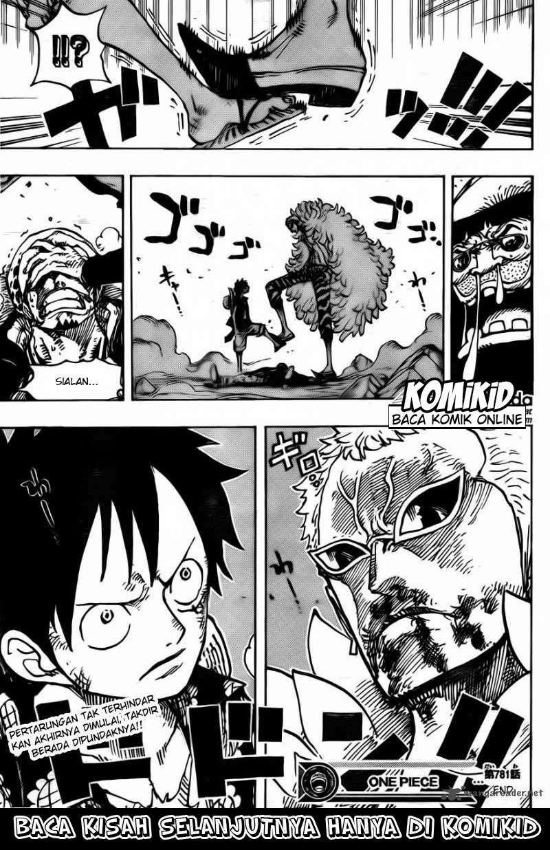 One Piece Chapter 781 - halaman 19