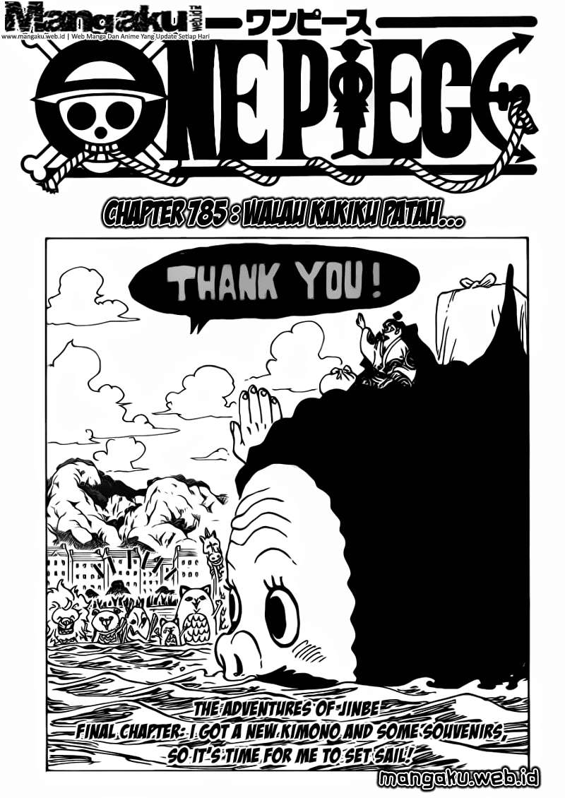 One Piece Chapter 785 - halaman 2