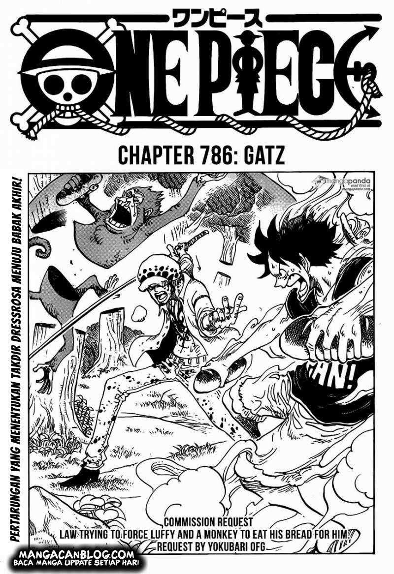 One Piece Chapter 786 - halaman 1