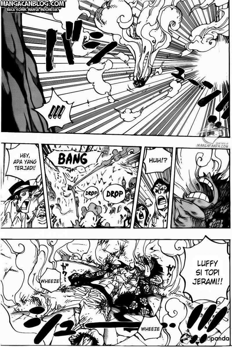 One Piece Chapter 786 - halaman 7