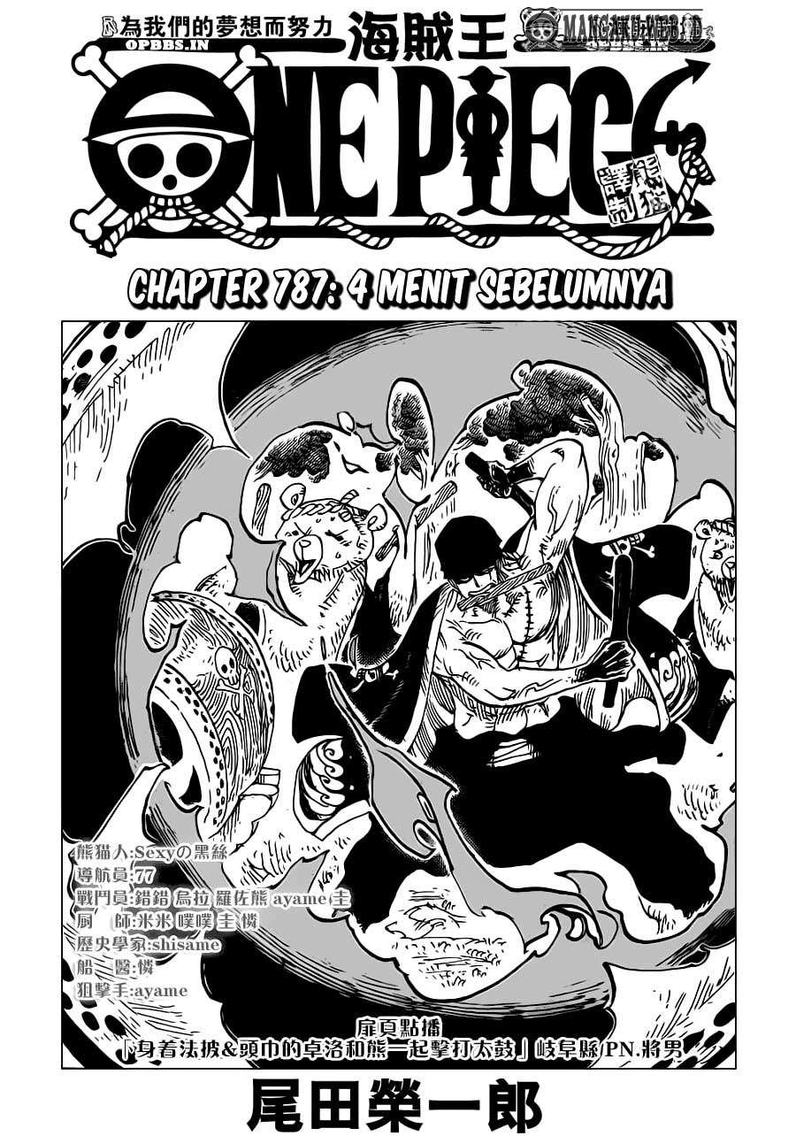 One Piece Chapter 787 - halaman 1