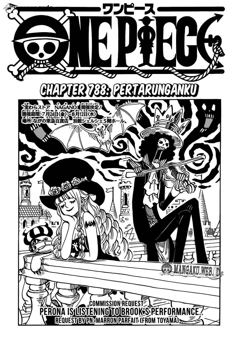One Piece Chapter 788 - halaman 2