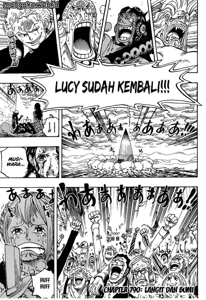 One Piece Chapter 790 - halaman 3