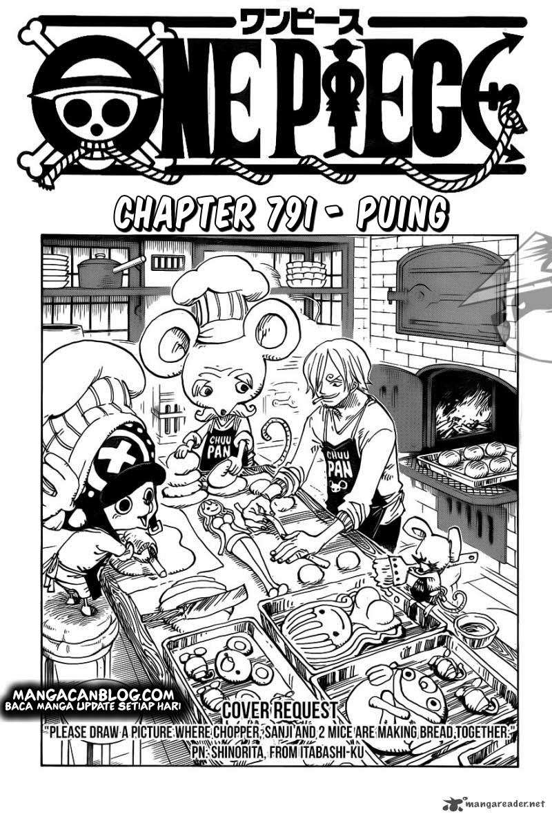One Piece Chapter 791 - halaman 1