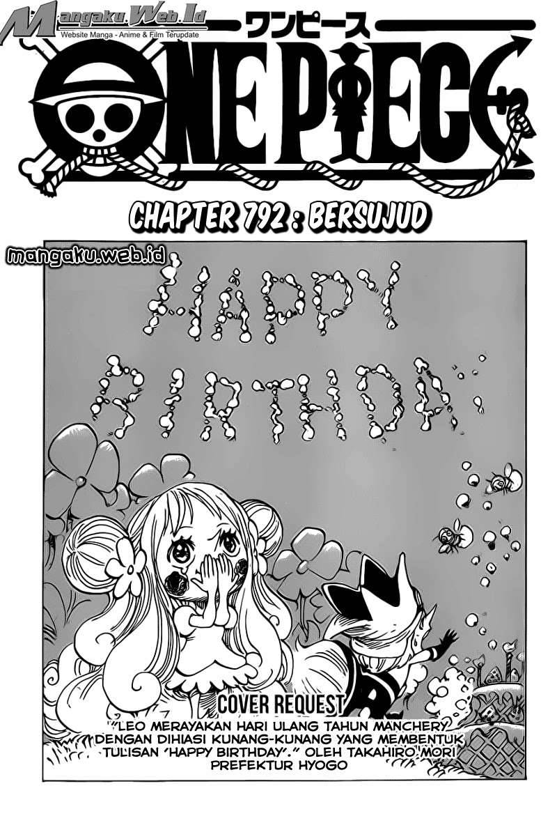 One Piece Chapter 792 - halaman 2