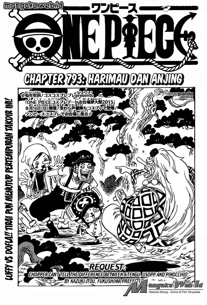 One Piece Chapter 793 - halaman 1