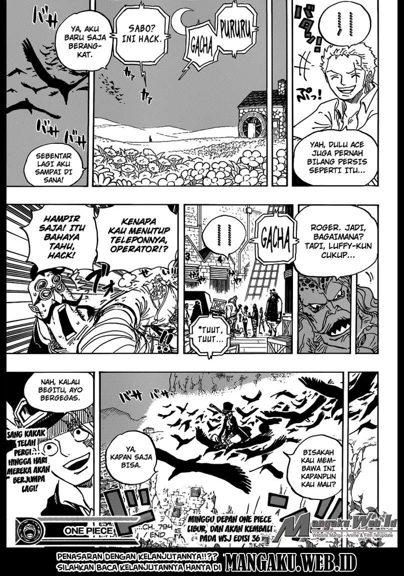 One Piece Chapter 794 - halaman 17