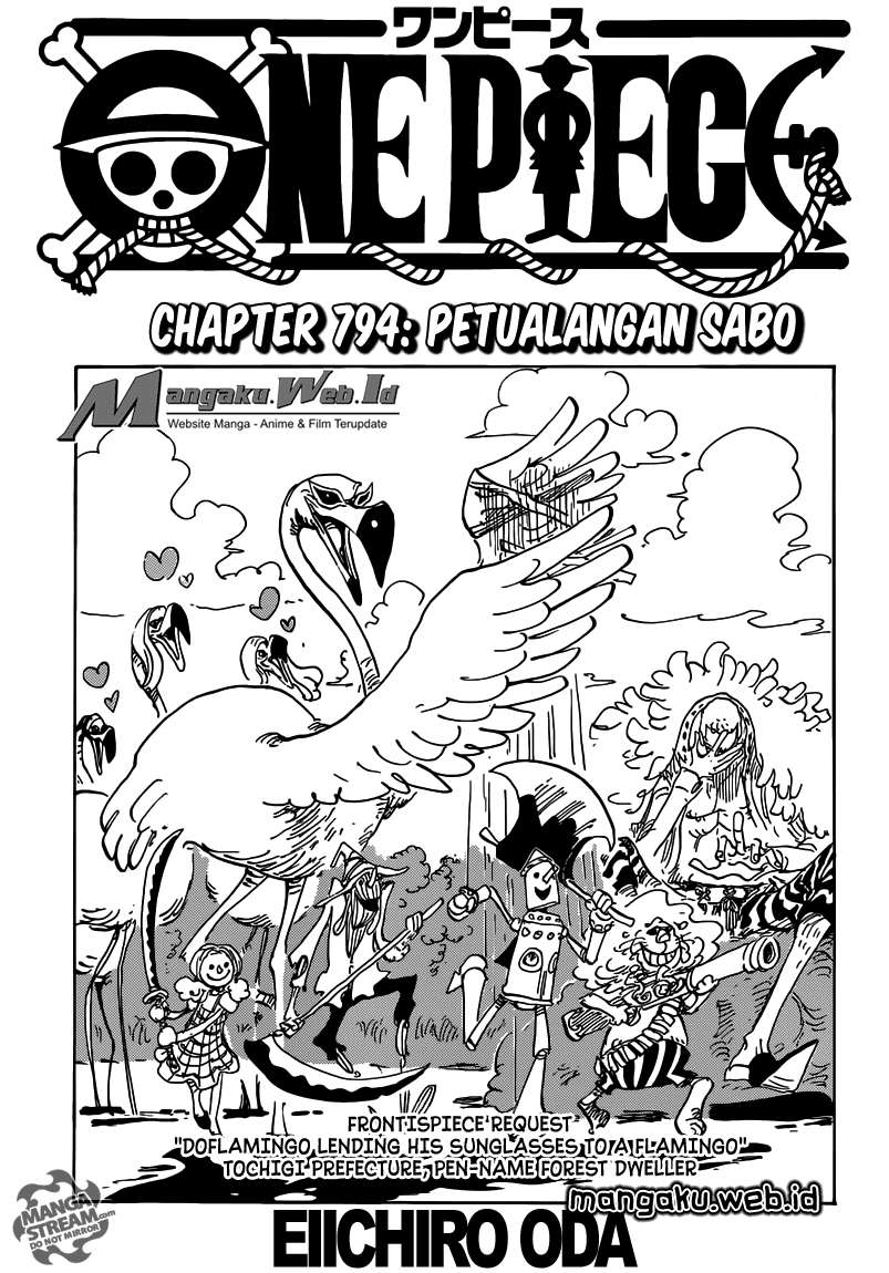 One Piece Chapter 794 - halaman 2