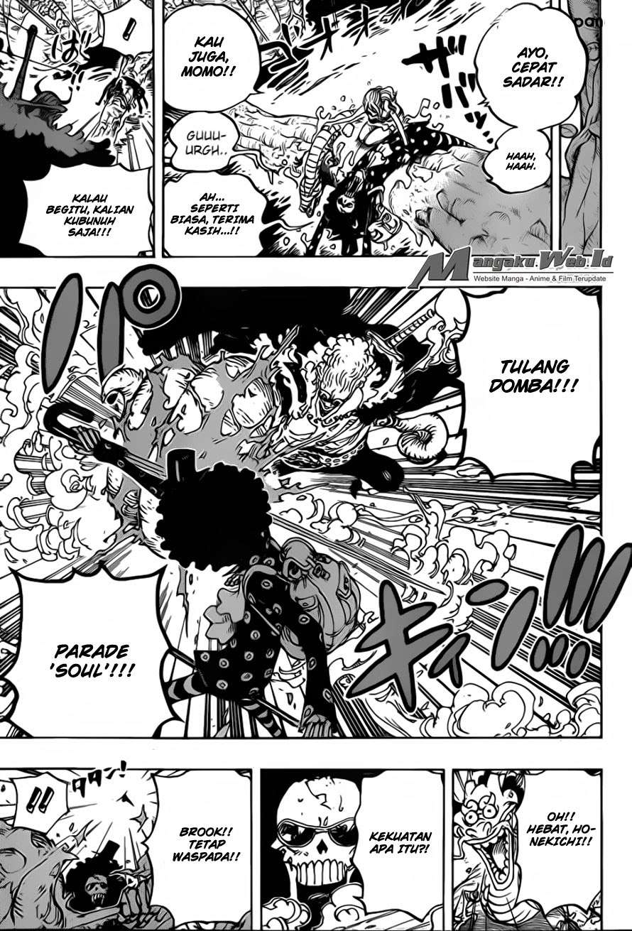 One Piece Chapter 795 - halaman 8