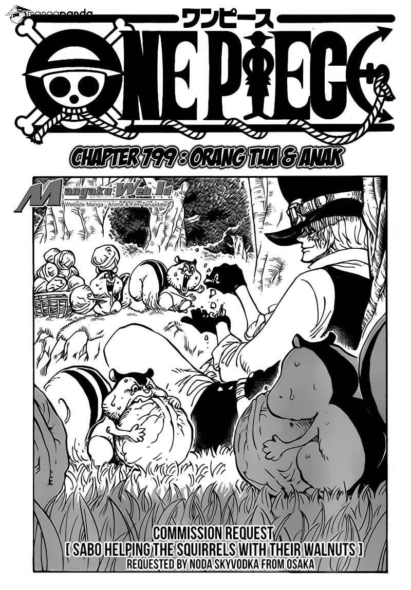 One Piece Chapter 799 - halaman 2