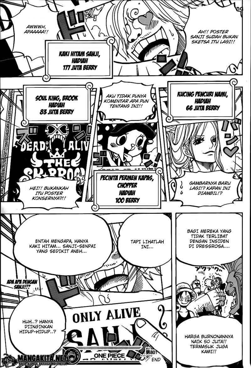 One Piece Chapter 801 - halaman 17