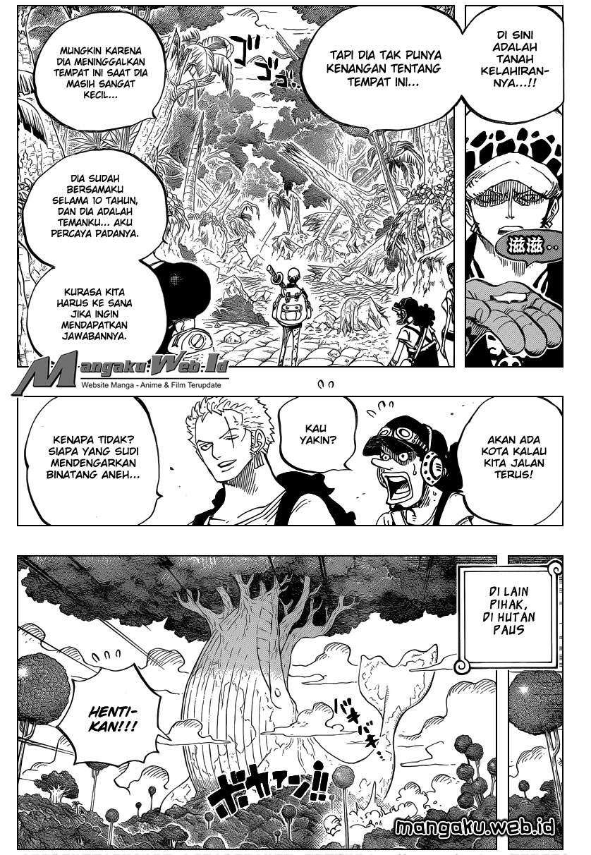 One Piece Chapter 805 - halaman 8