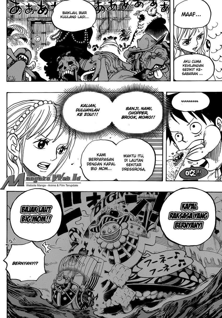 One Piece Chapter 807 - halaman 8