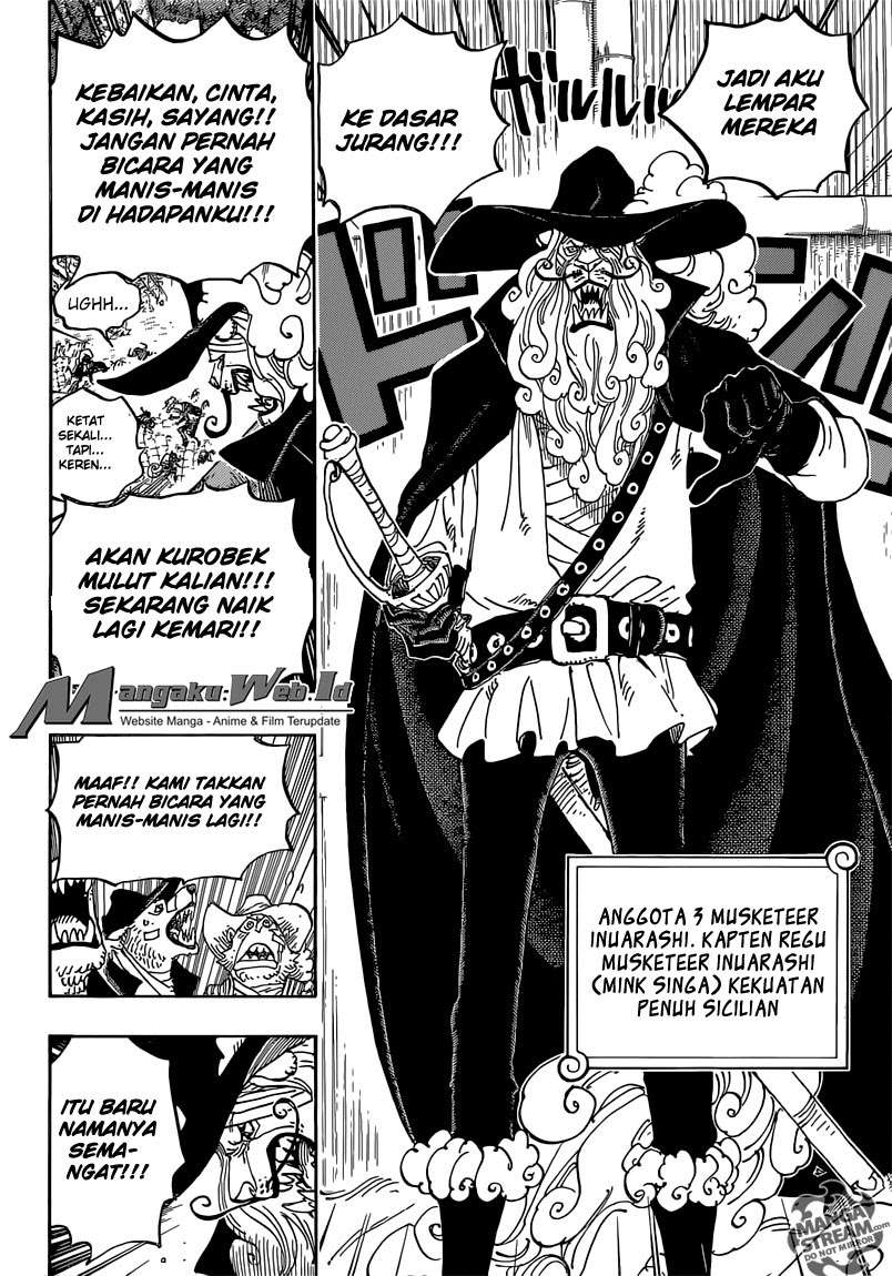 One Piece Chapter 808 - halaman 16