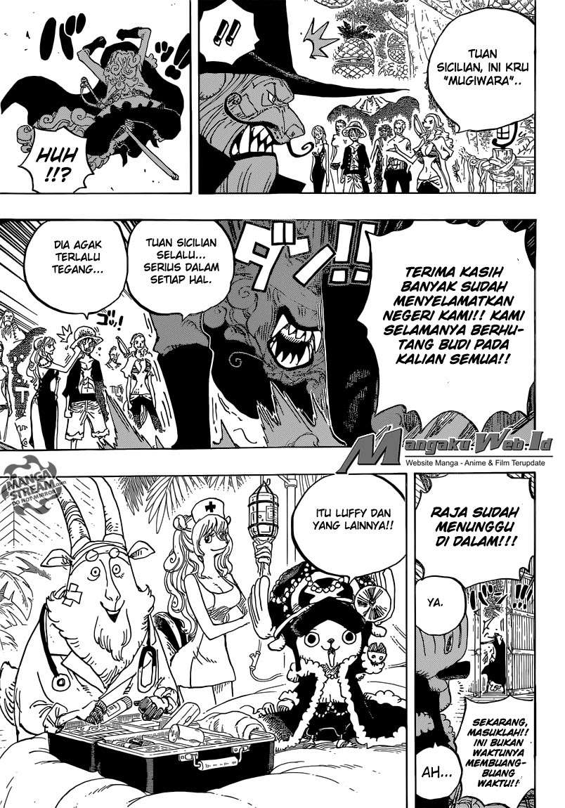 One Piece Chapter 808 - halaman 17
