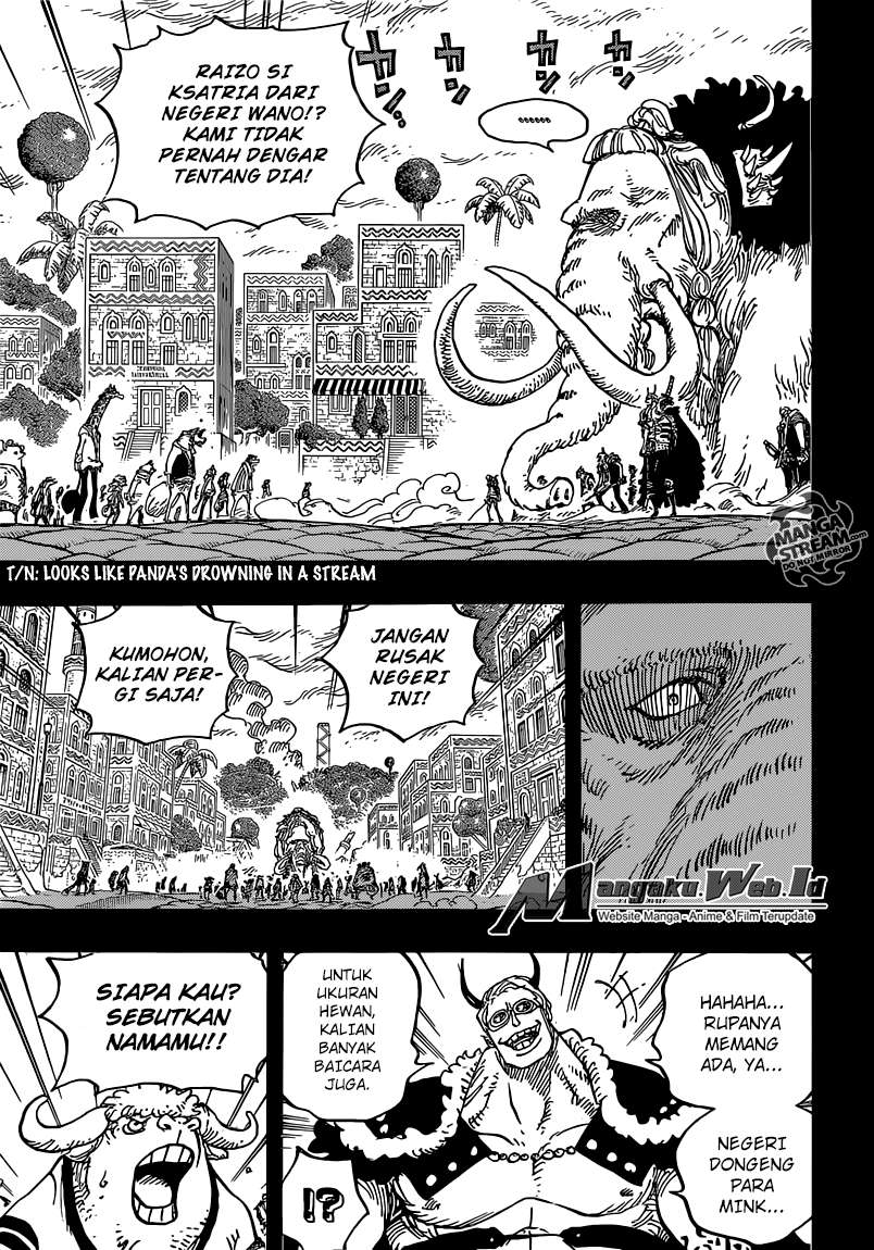 One Piece Chapter 808 - halaman 6
