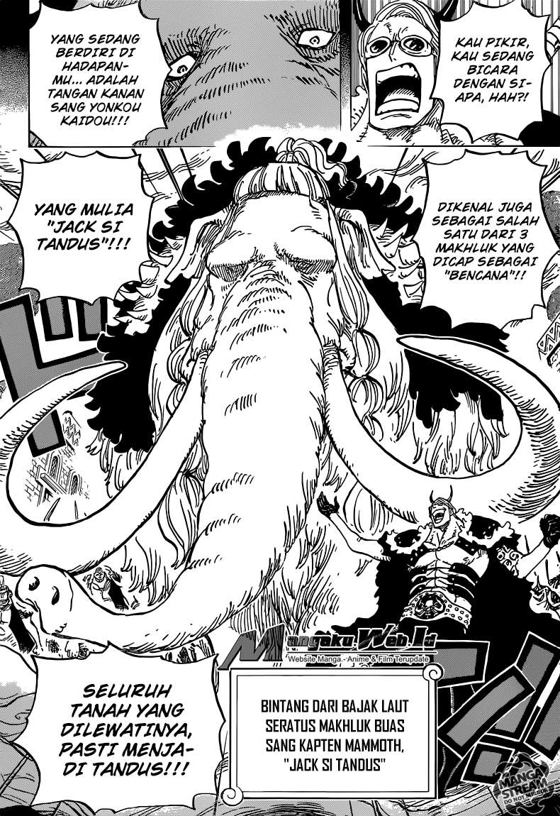 One Piece Chapter 808 - halaman 7