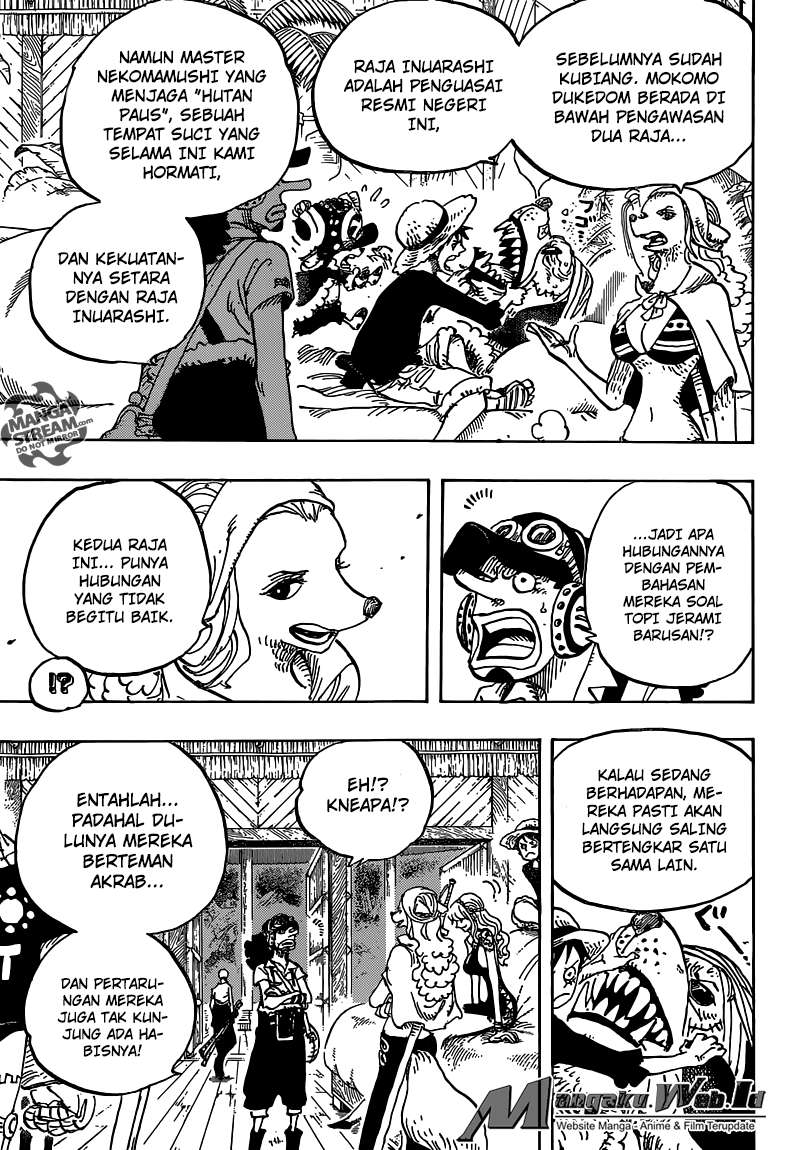 One Piece Chapter 809 - halaman 7