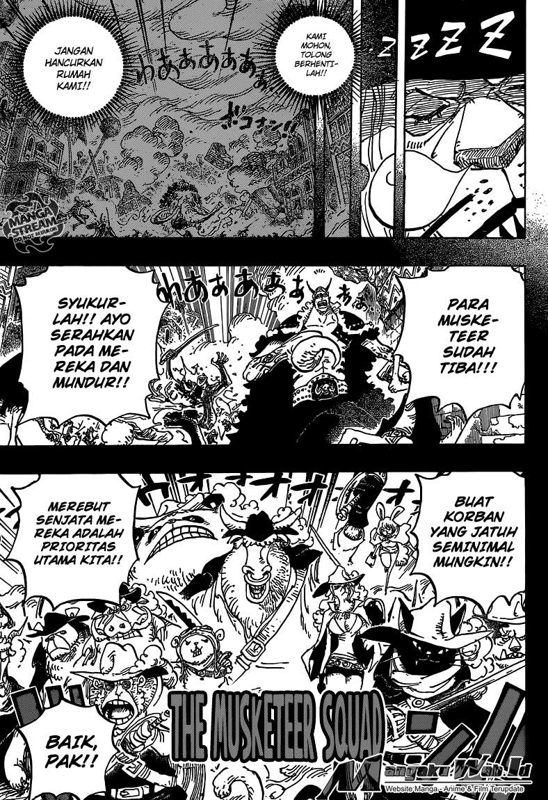 One Piece Chapter 809 - halaman 9