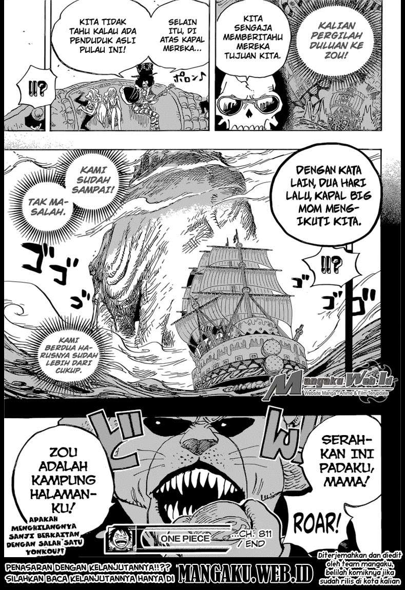 One Piece Chapter 811 - halaman 20