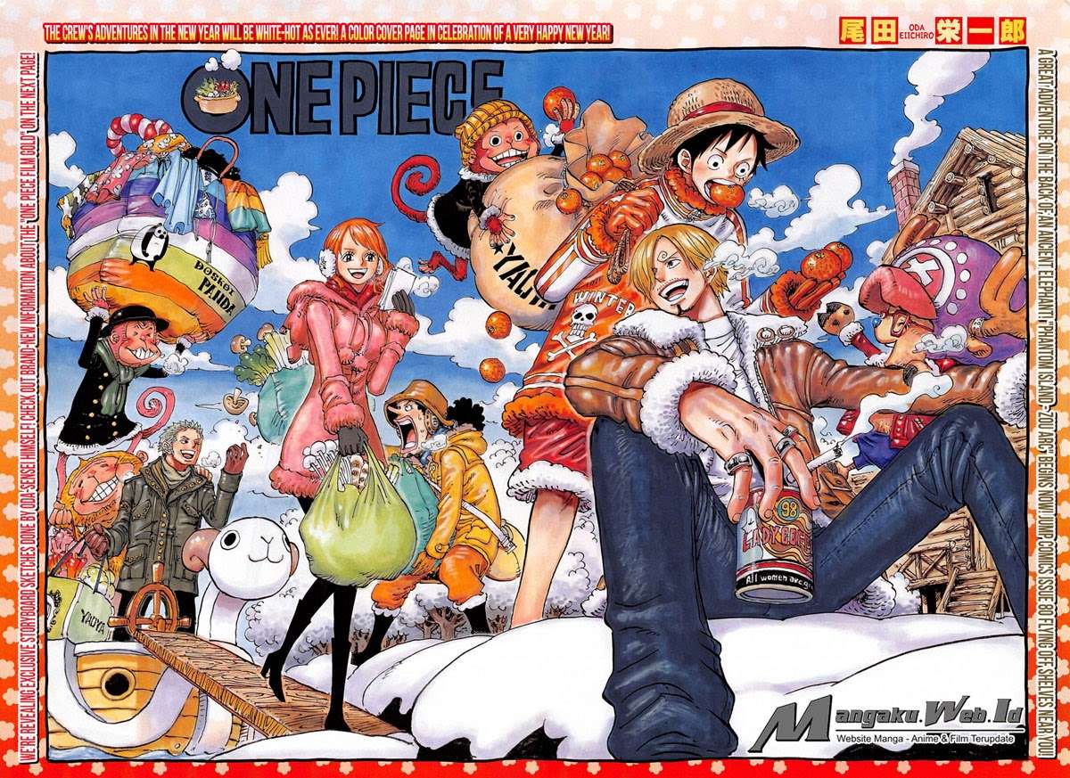 One Piece Chapter 811 - halaman 3