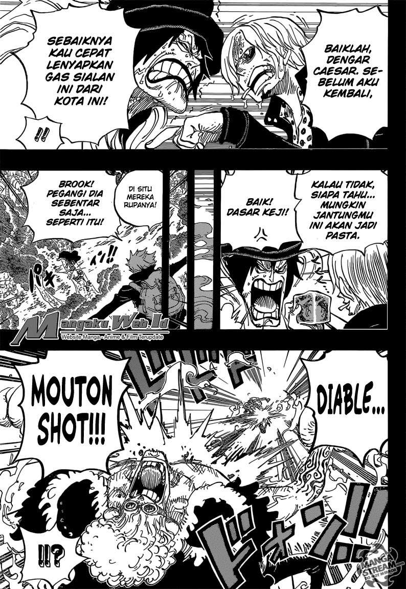 One Piece Chapter 811 - halaman 7