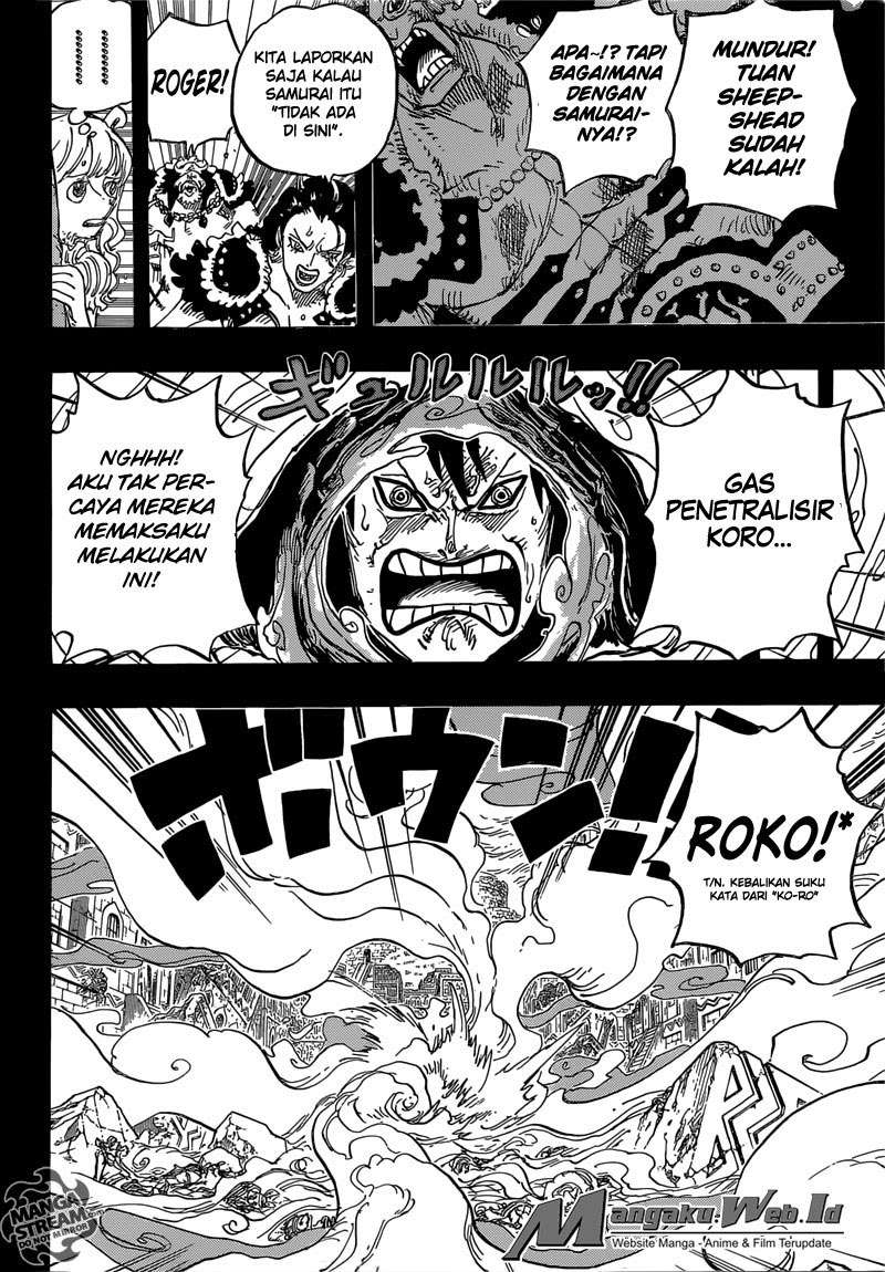 One Piece Chapter 811 - halaman 8