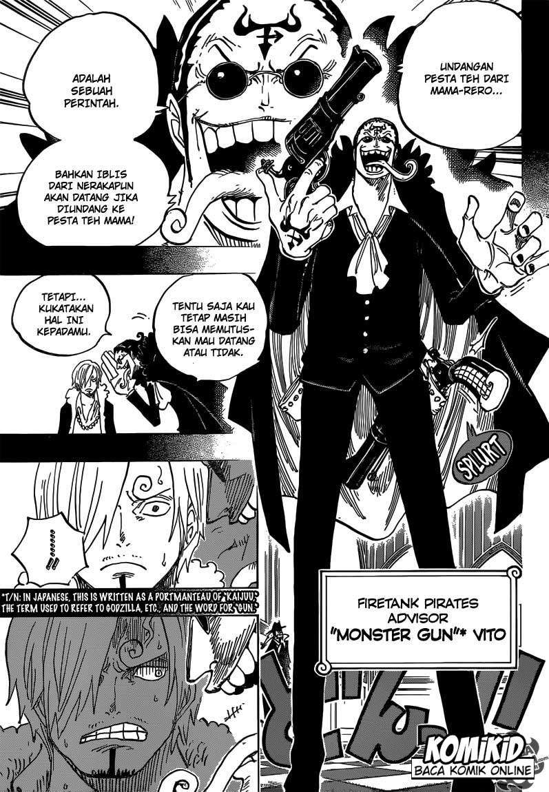 One Piece Chapter 813 - halaman 10
