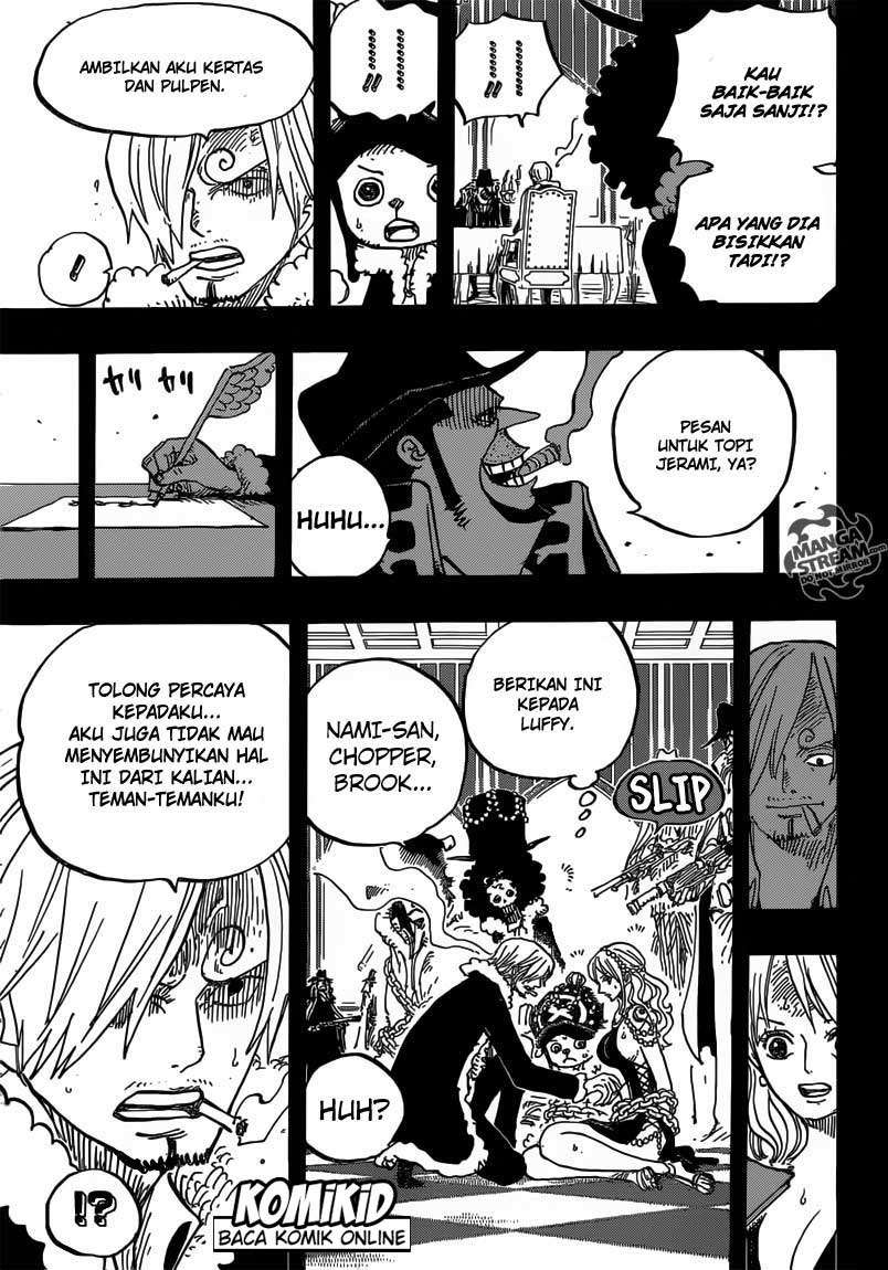 One Piece Chapter 813 - halaman 12