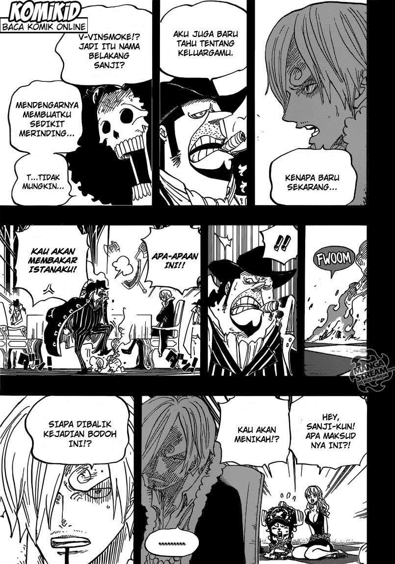 One Piece Chapter 813 - halaman 4