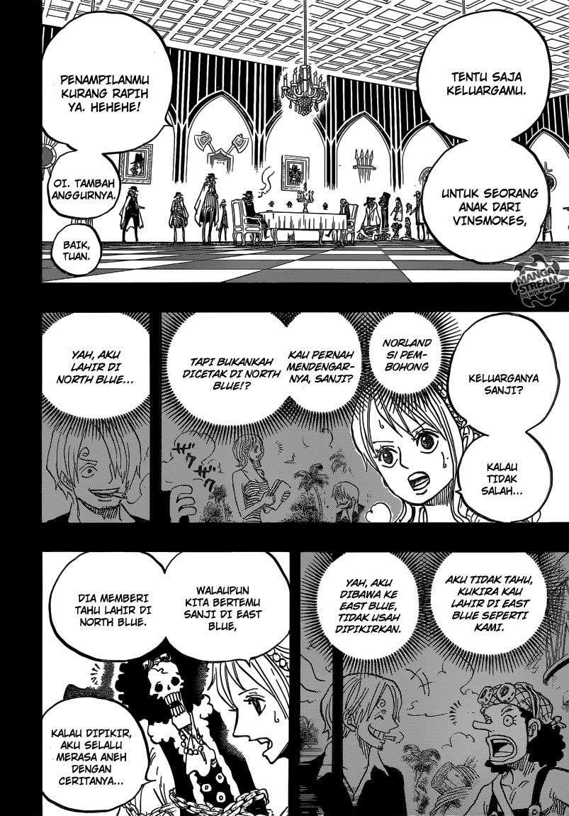 One Piece Chapter 813 - halaman 5