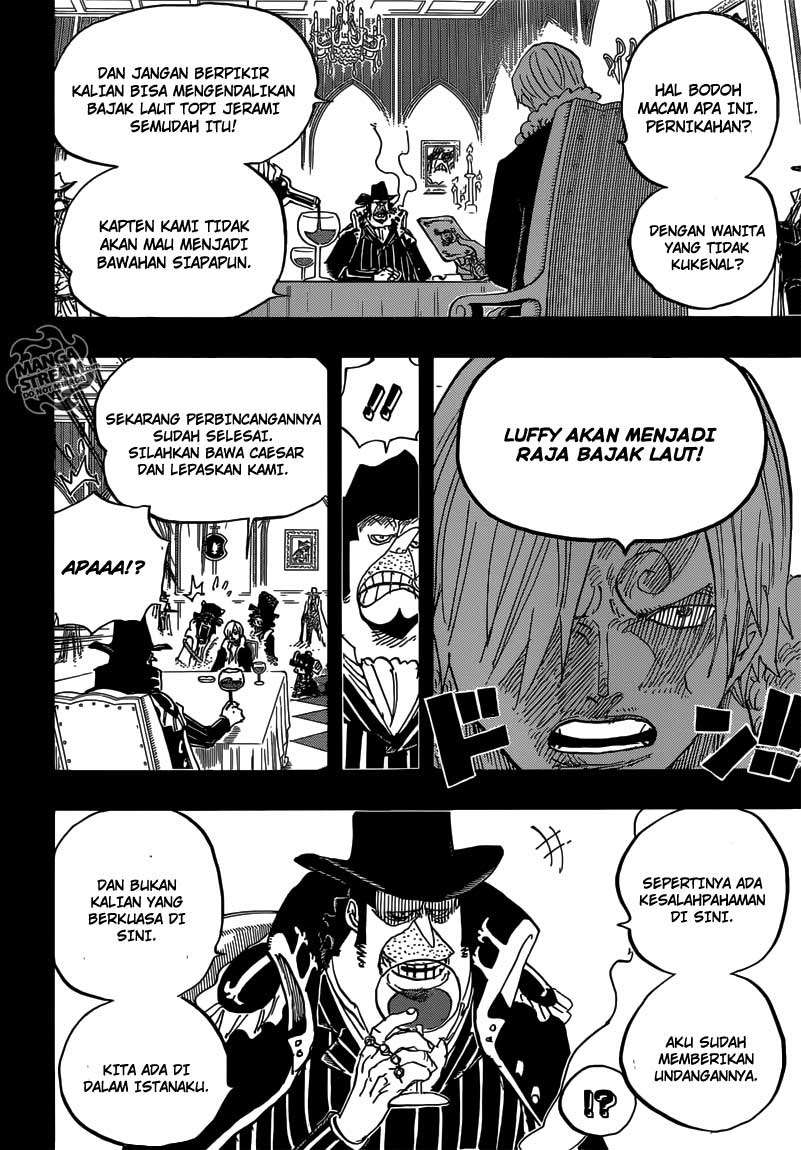 One Piece Chapter 813 - halaman 7