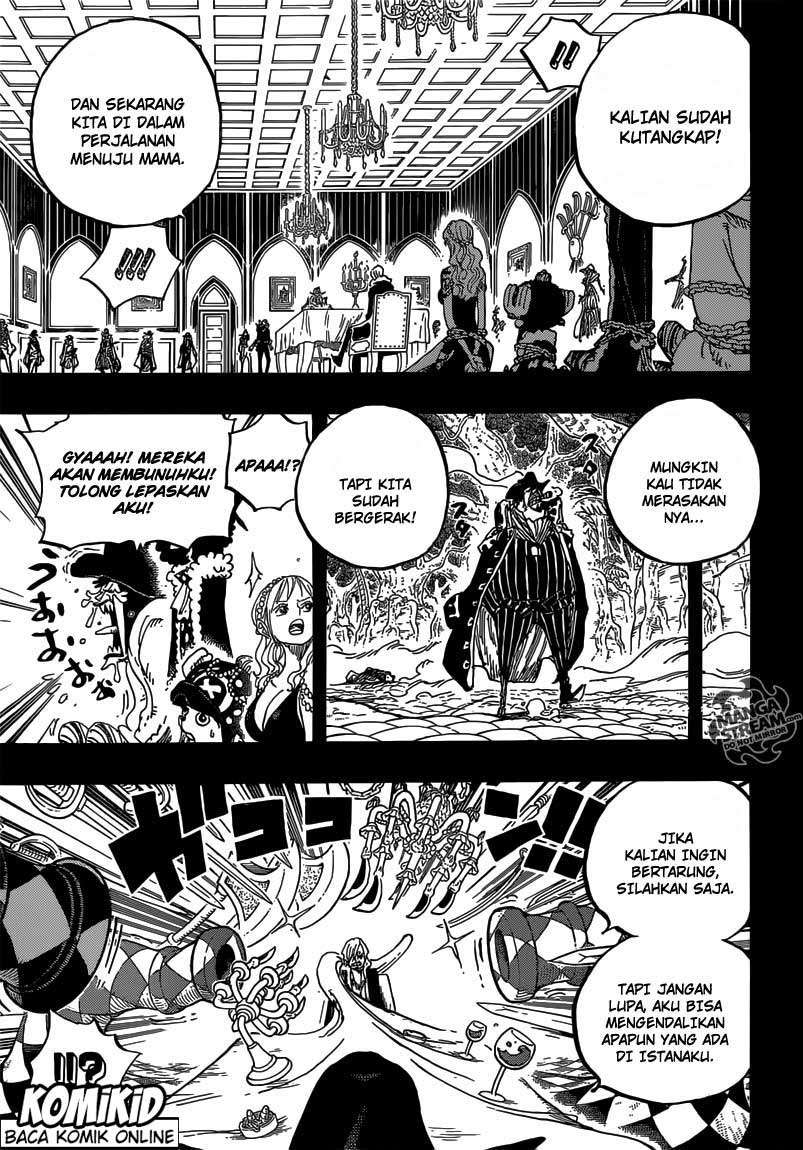 One Piece Chapter 813 - halaman 8