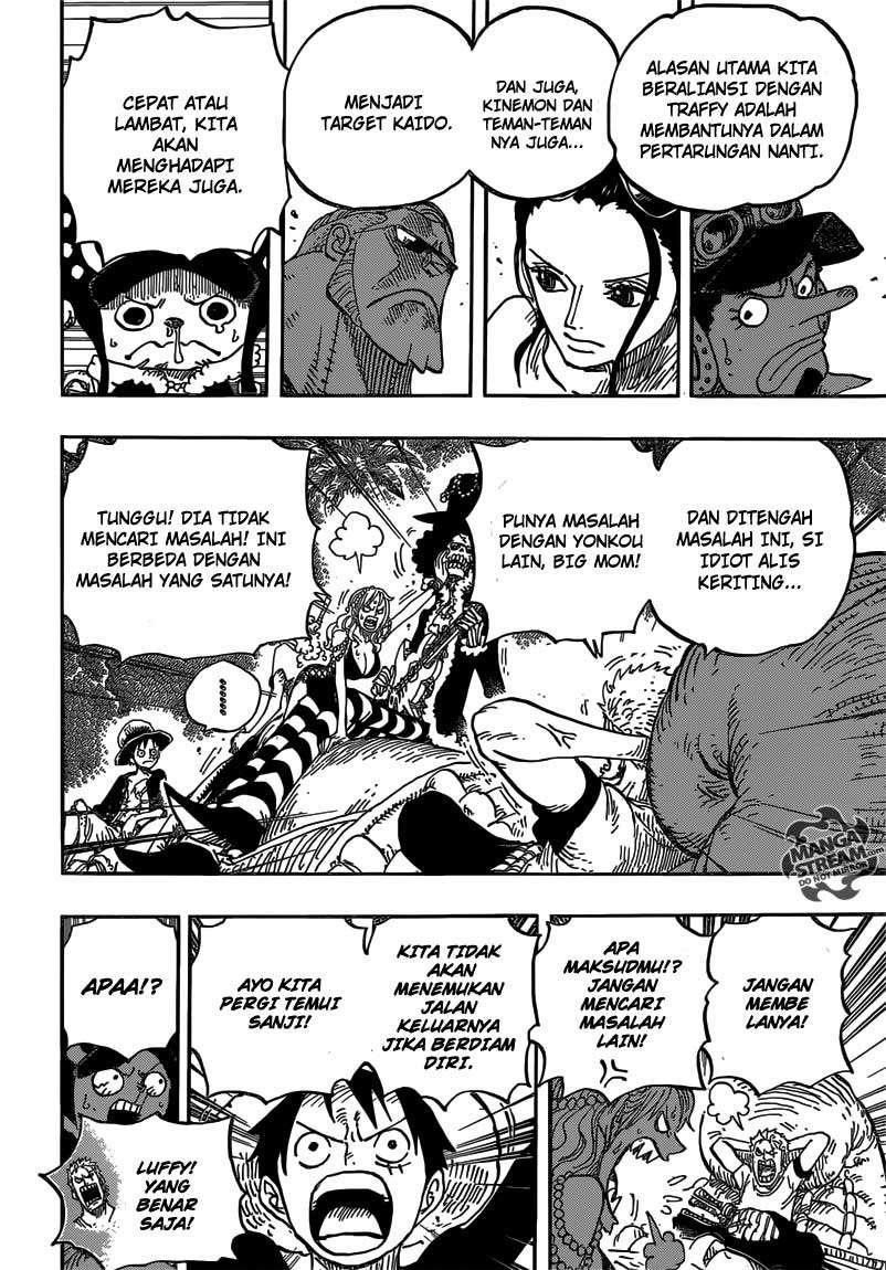 One Piece Chapter 814 - halaman 10
