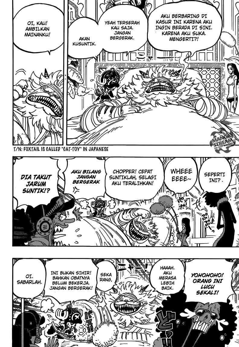 One Piece Chapter 814 - halaman 17