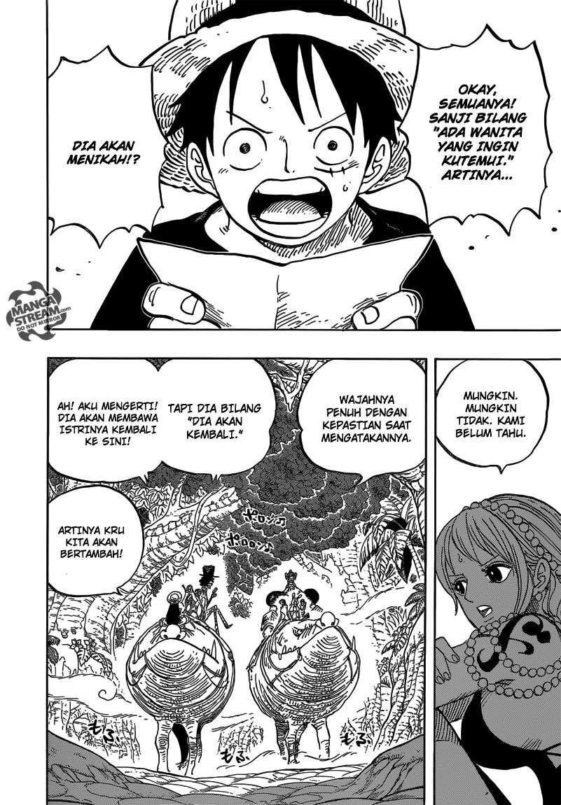 One Piece Chapter 814 - halaman 6