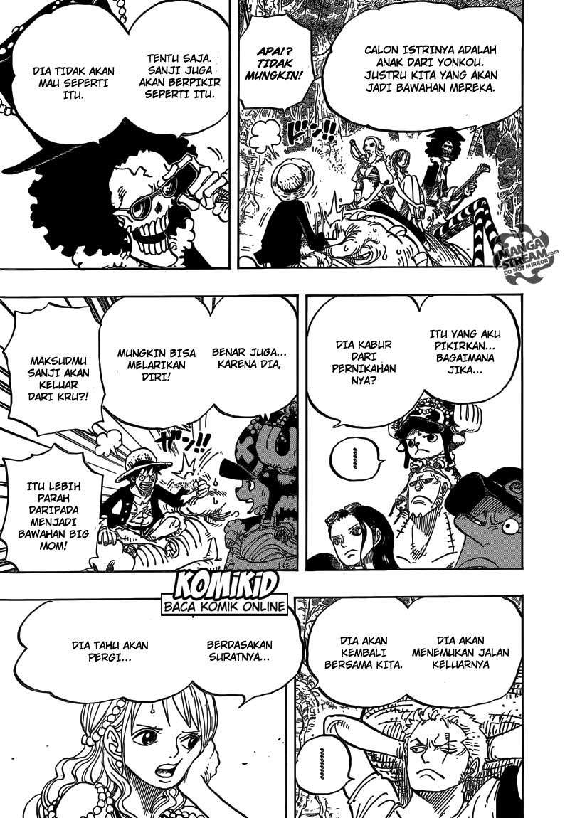 One Piece Chapter 814 - halaman 7