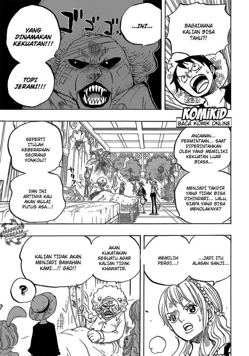 One Piece Chapter 815 - halaman 6
