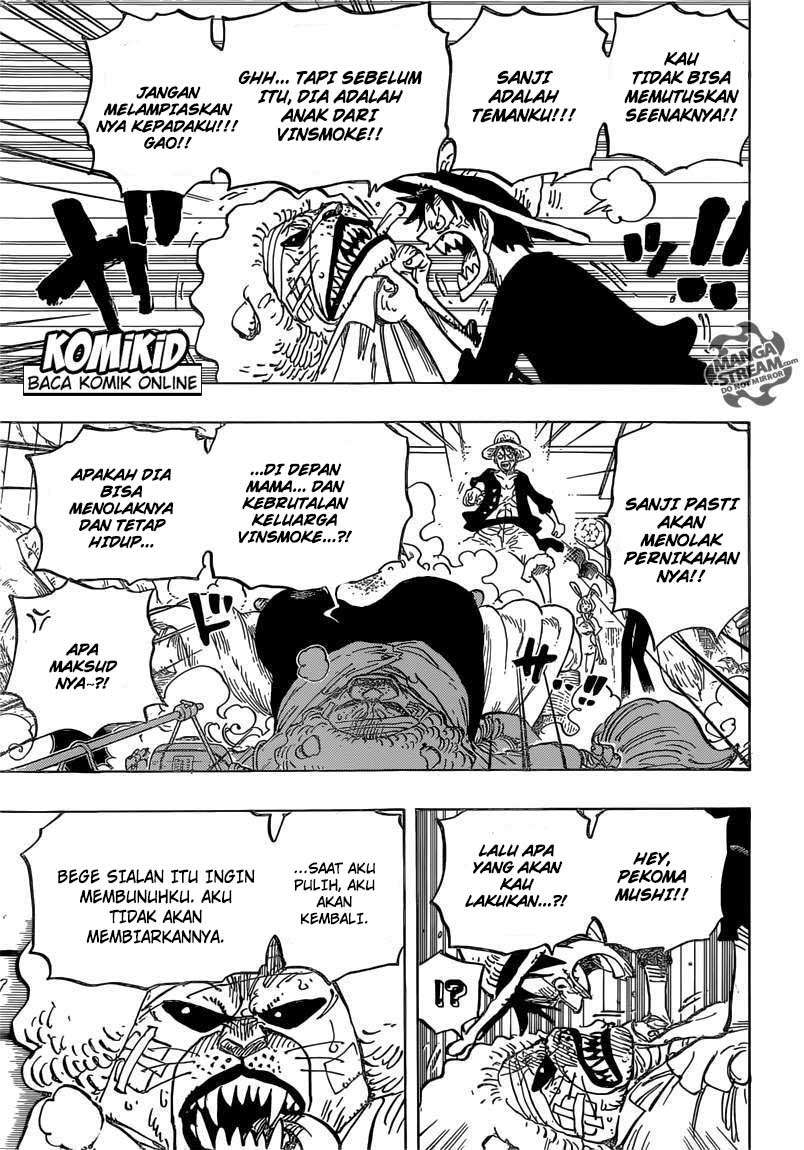 One Piece Chapter 815 - halaman 8