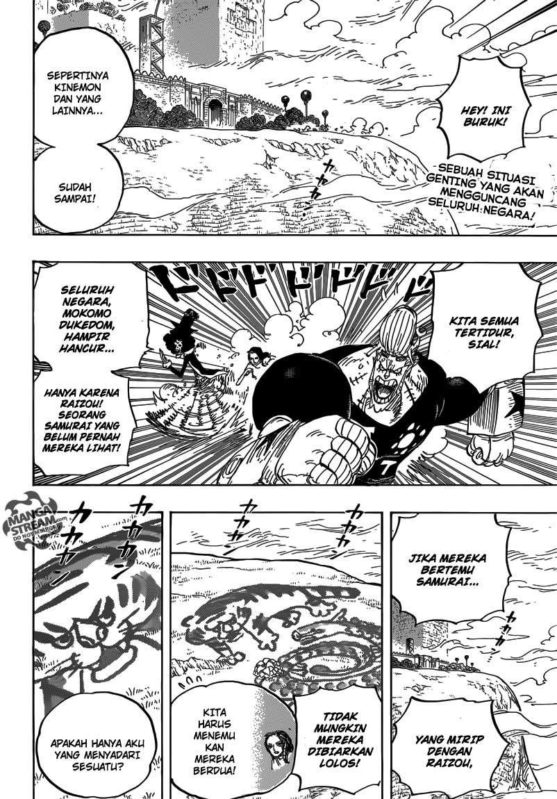 One Piece Chapter 816 - halaman 3