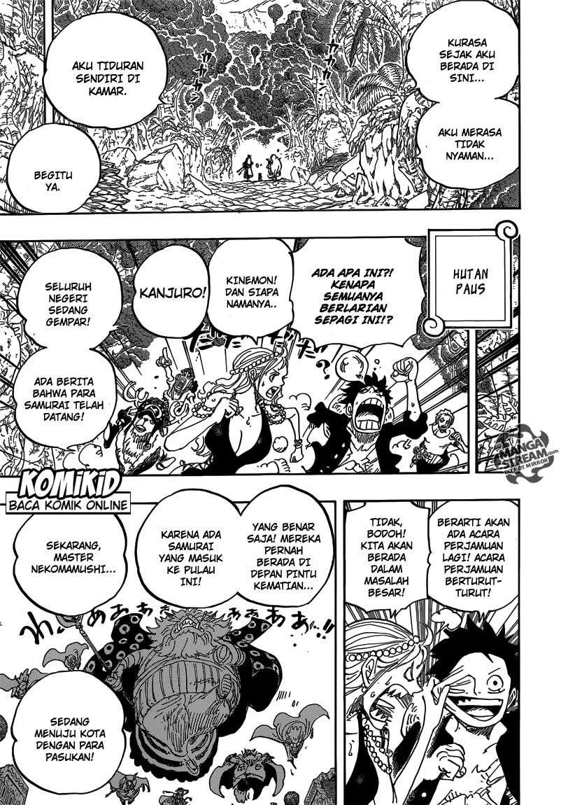 One Piece Chapter 816 - halaman 6