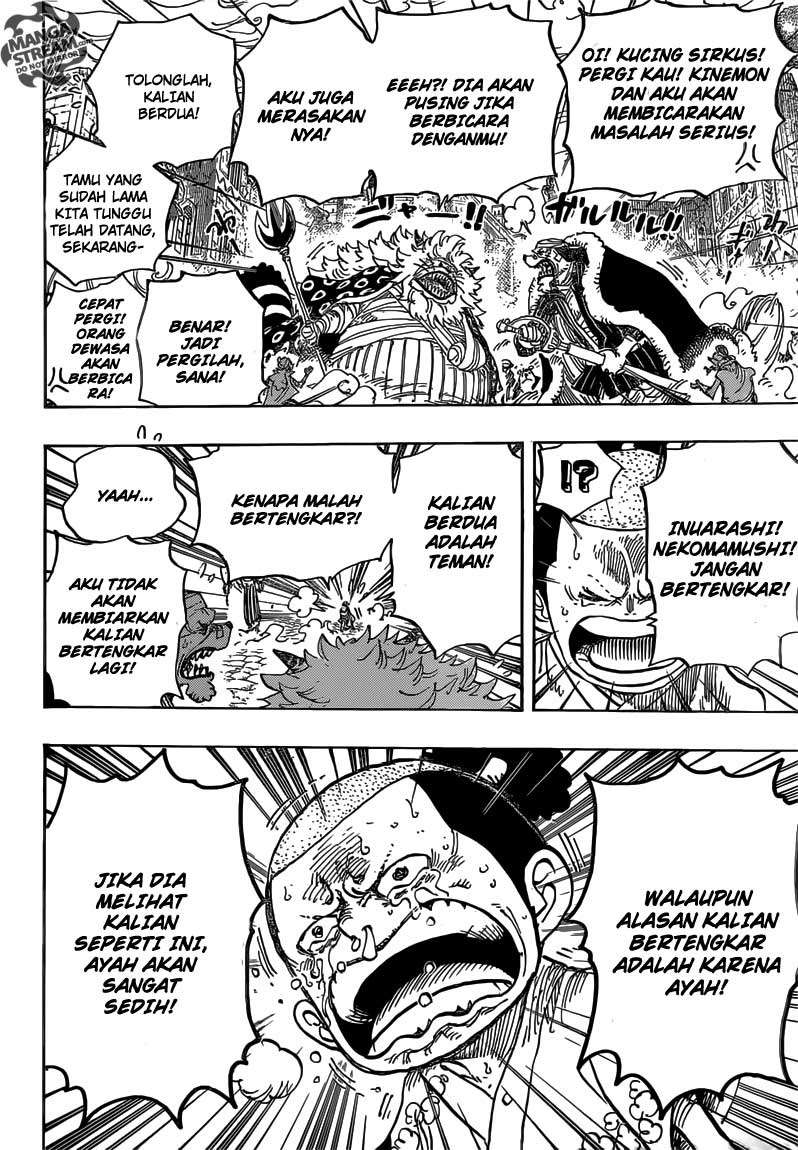 One Piece Chapter 817 - halaman 7