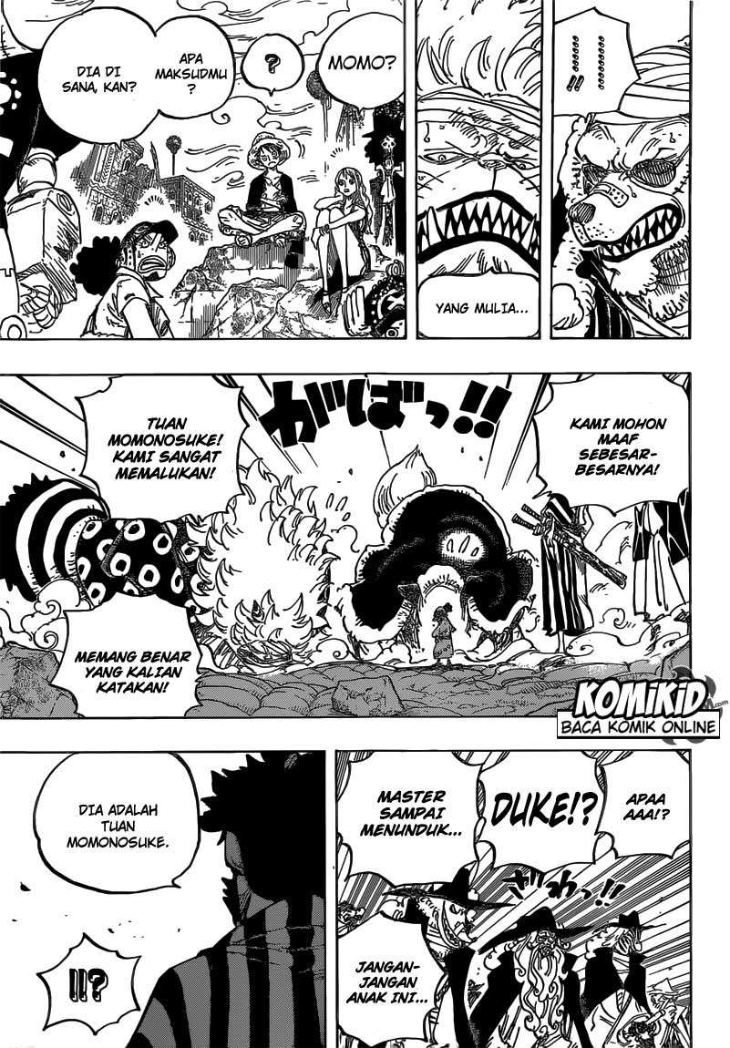 One Piece Chapter 817 - halaman 8