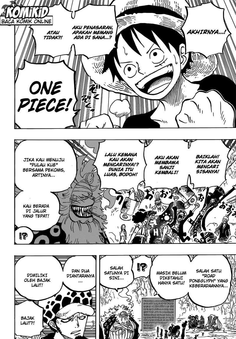 One Piece Chapter 818 - halaman 7