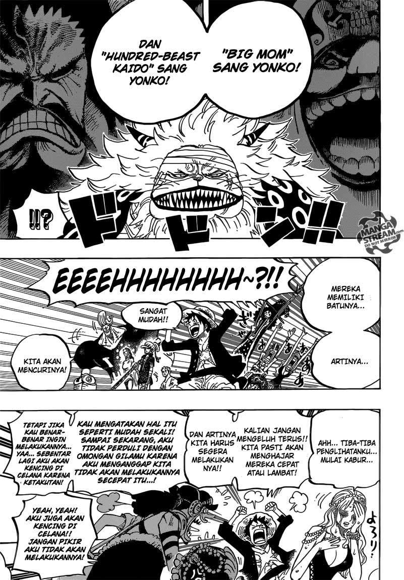 One Piece Chapter 818 - halaman 8