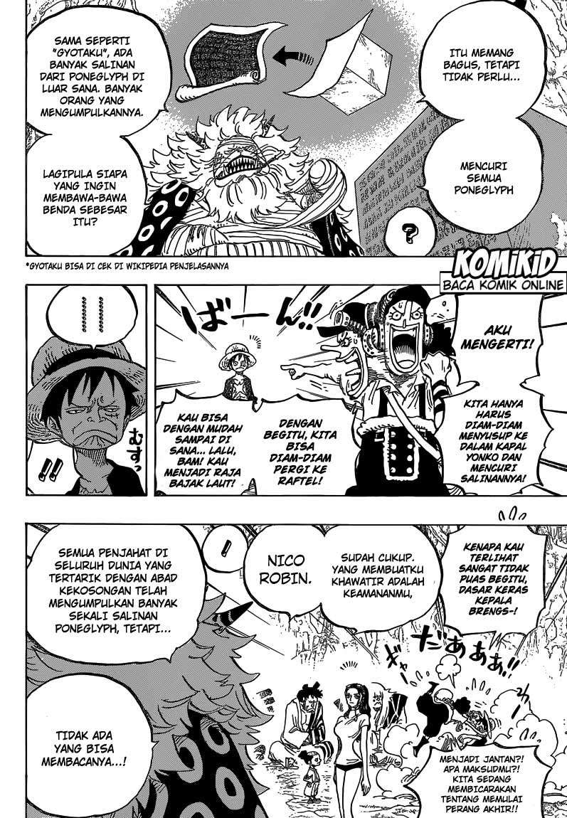 One Piece Chapter 818 - halaman 9