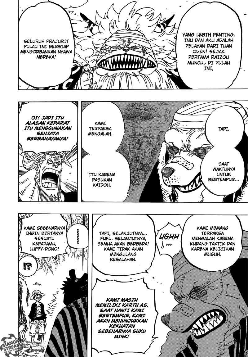 One Piece Chapter 819 - halaman 10