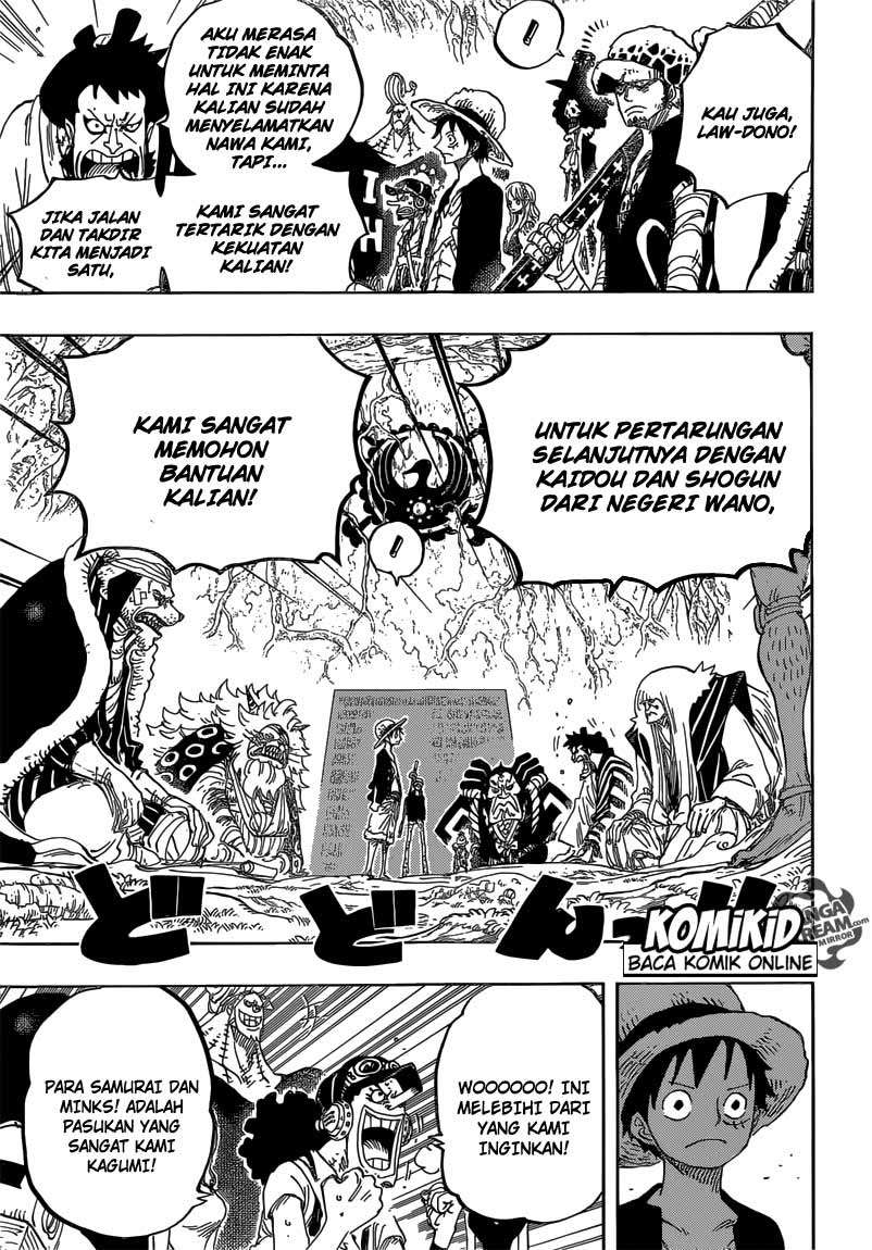 One Piece Chapter 819 - halaman 11