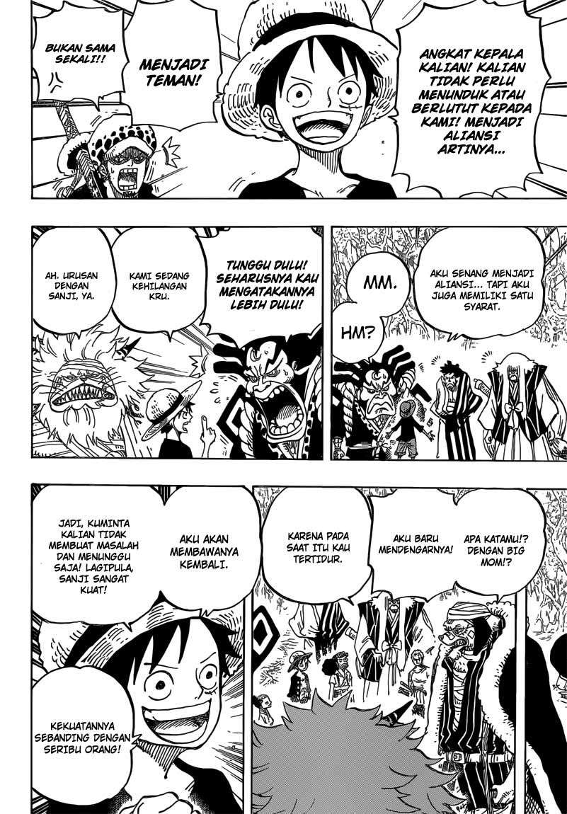 One Piece Chapter 819 - halaman 18