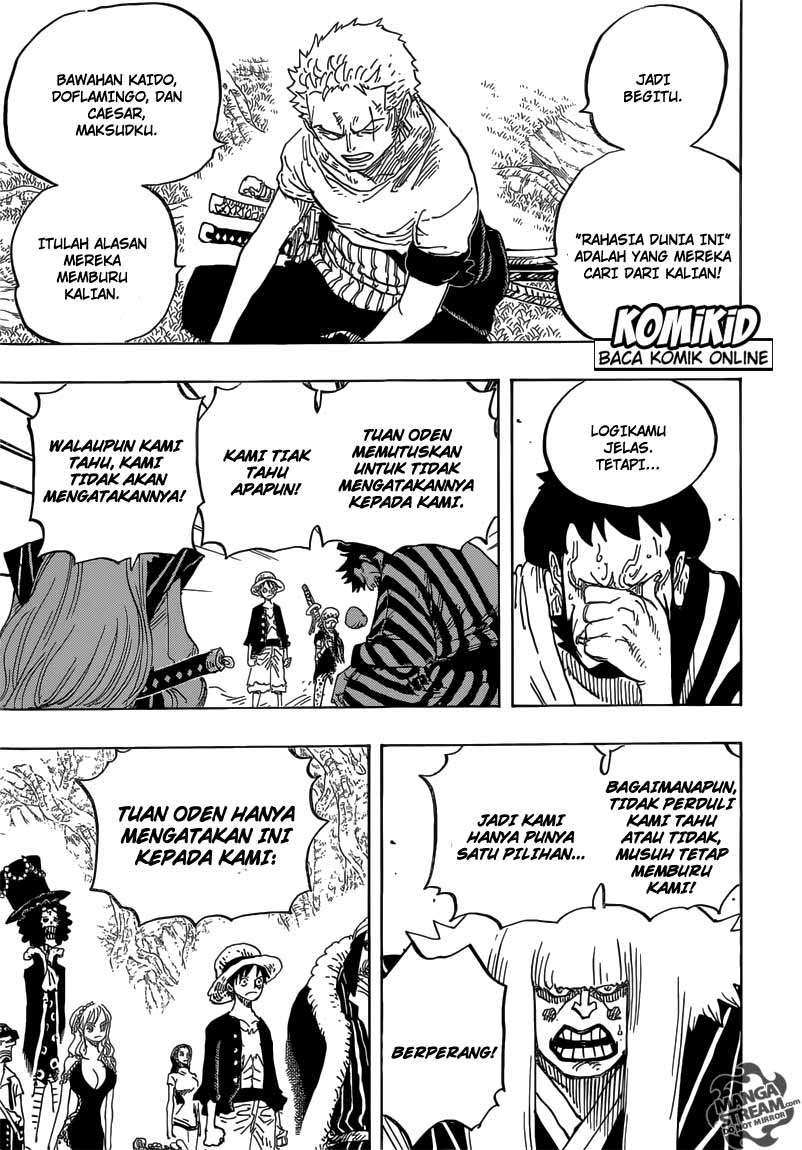 One Piece Chapter 819 - halaman 7
